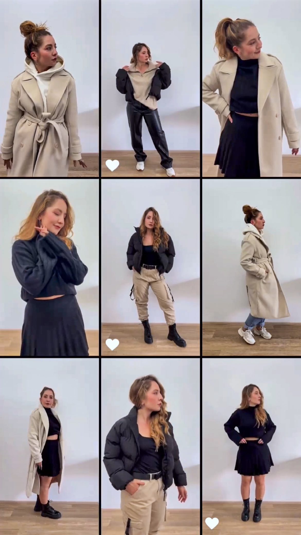 ? Zimní barevná outfitová paleta jako jeden z dalších výstupů pro klienta, co máme v...