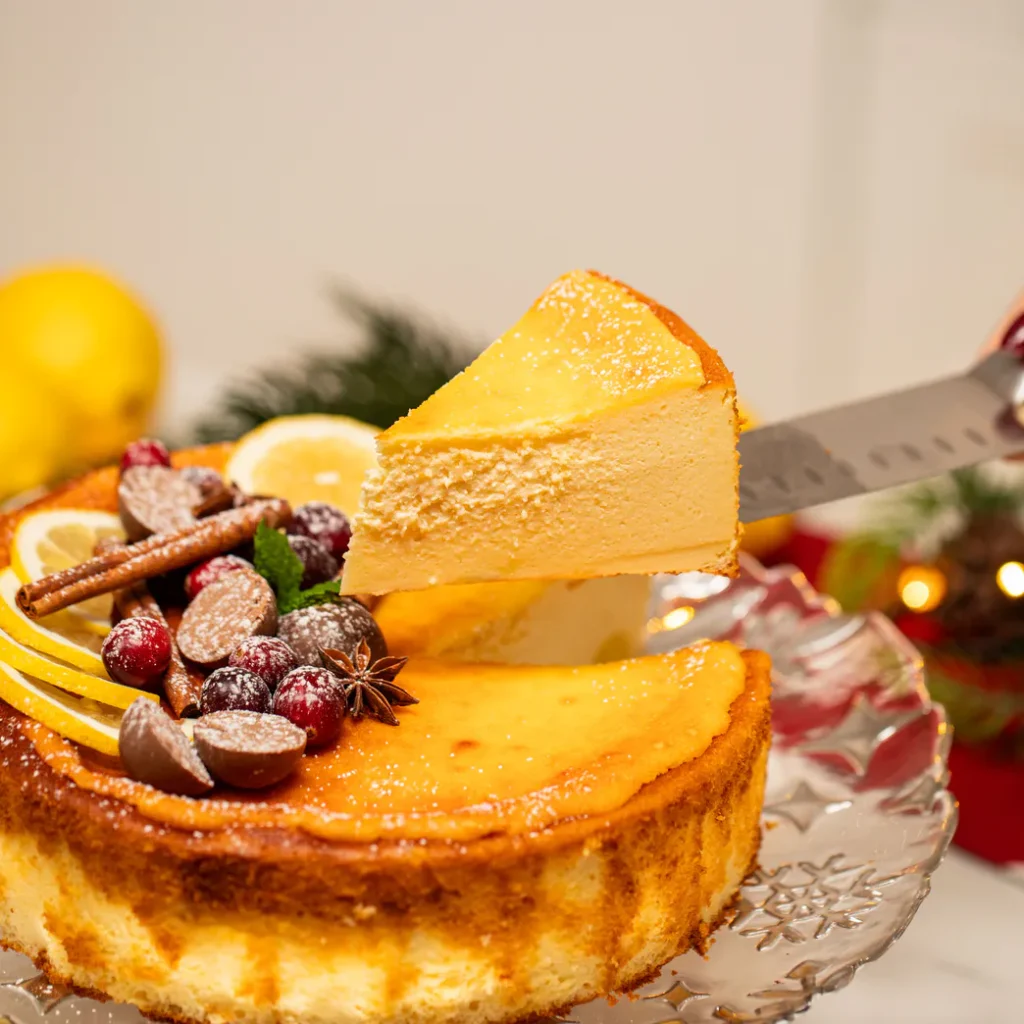 Vzdušný citronový cheesecake s máslem. Tohle je dokonalý dezert!