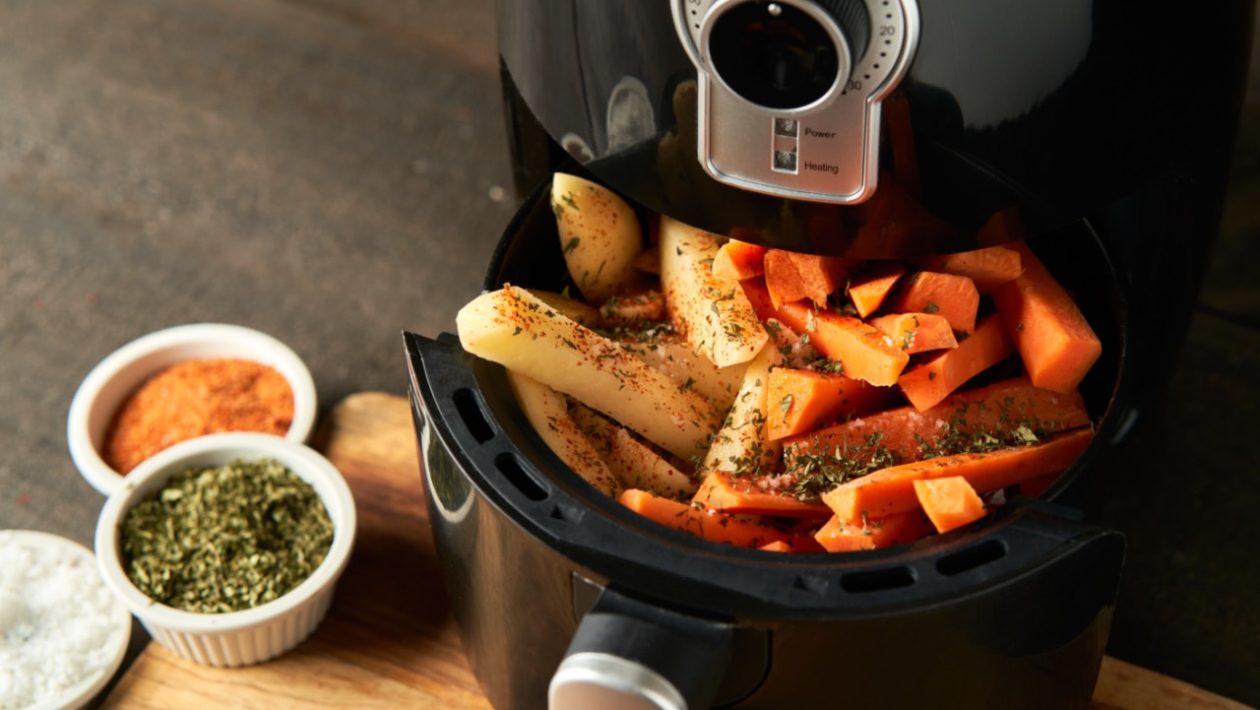 Was darf nicht in den Airfryer: Pommes in Heißluftfritteuse.